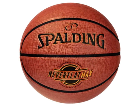 Balón de Baloncesto SPALDING Basketball Neverflat Max (naranja)