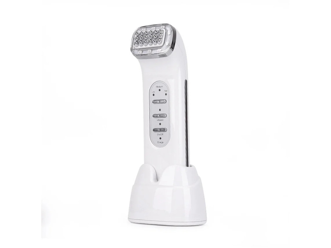 Dispositivo De Aperto Da Pele Com Matriz De Pontos Infravermelhos Skinlift Aparelho De Beleza Para Firmeza Da Pele E Remoção De Rugas Branco Yizhood