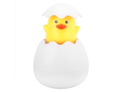 Juguete De Baño Para Bebés: Rociador Flotante Con Forma De Huevo De Pato Y Pingüino.