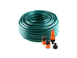 Kit manguera jardín poliéster eco AKHUO 5/8 10m