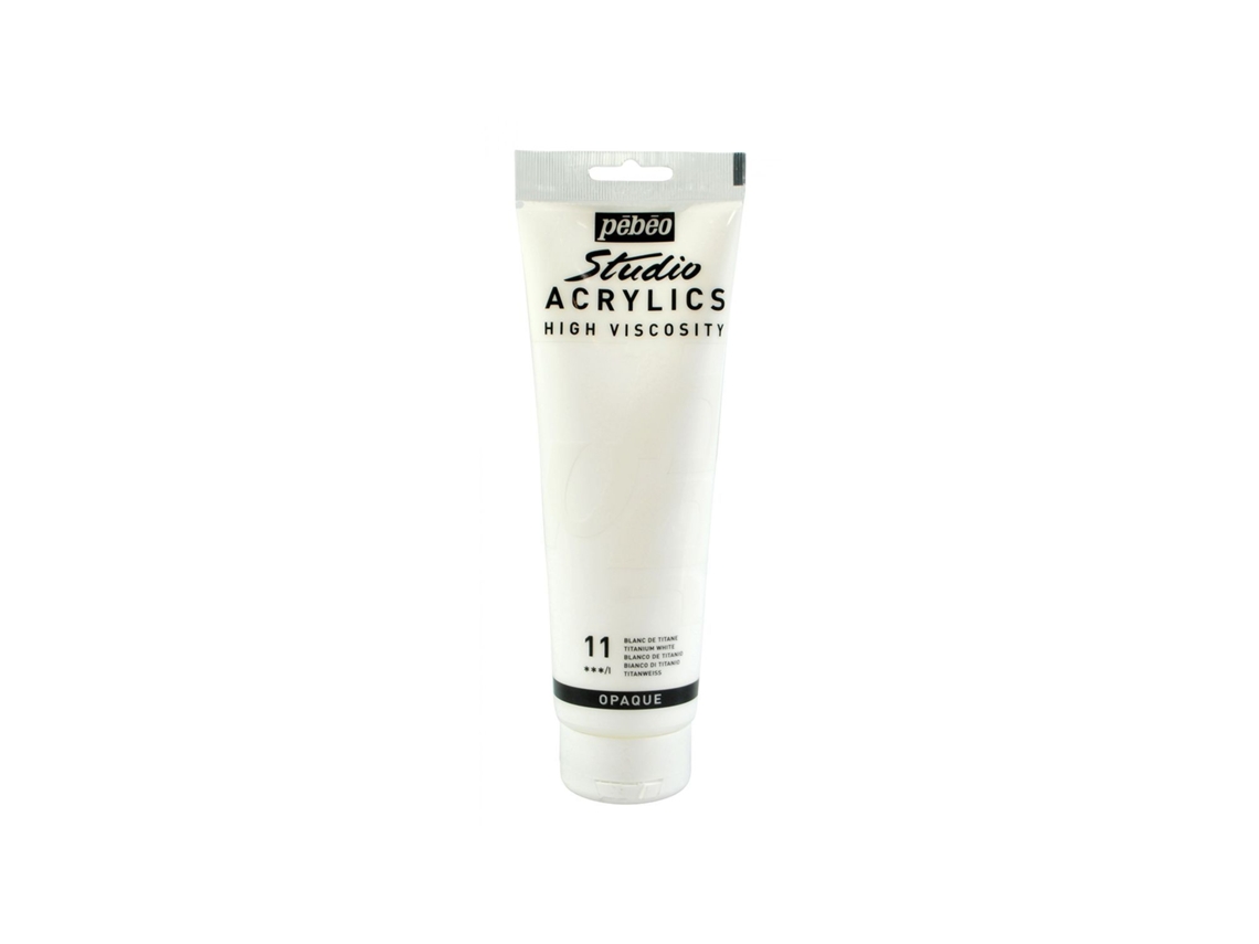 Tinta Acrílica PÉBÉO (Opaca - Blanca - 250ml)