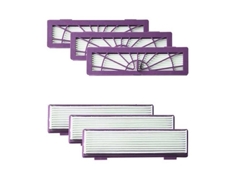 Paquete de 6 accesorios de filtros de alto rendimiento para todas las aspiradoras Neato Botvac Robotics Serie D conectadas D3 D5
