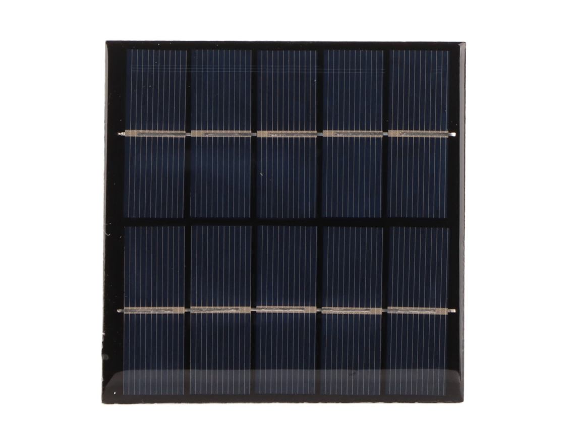 Panel Solar Policristalino Diy De 1,2 W Y 5 V Para Cargar Baterías De 3,7 V Con Revestimiento Epoxi, 100 X 100 Mm.