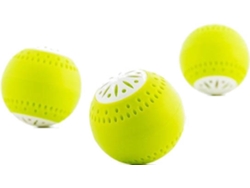 Conjunto 3 Ecobolas para Frigorífico INNOVAGOODS Amarillo