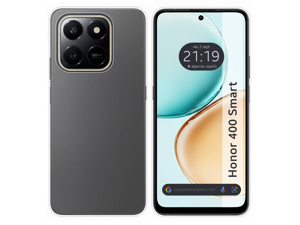 Funda Silicona Gel Tpu Transparente Para Honor 400 Smart 5g