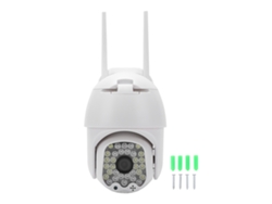 Cámara Inalámbrica Wifi Hd De 3 Mp Con Rotación De 360° Y Protección Ip65, Con Llamadas Bidireccionales Y Alarma Inteligente.