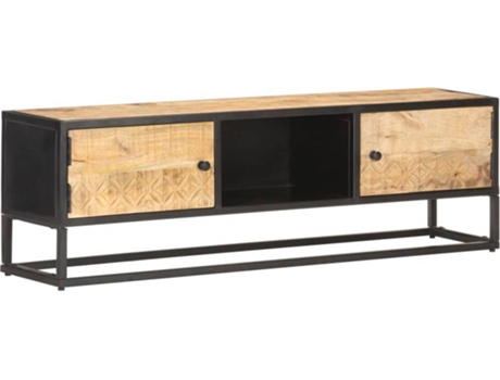 Mueble para la televisión VIDAXL Marrón Madera (130x30x40 cm)