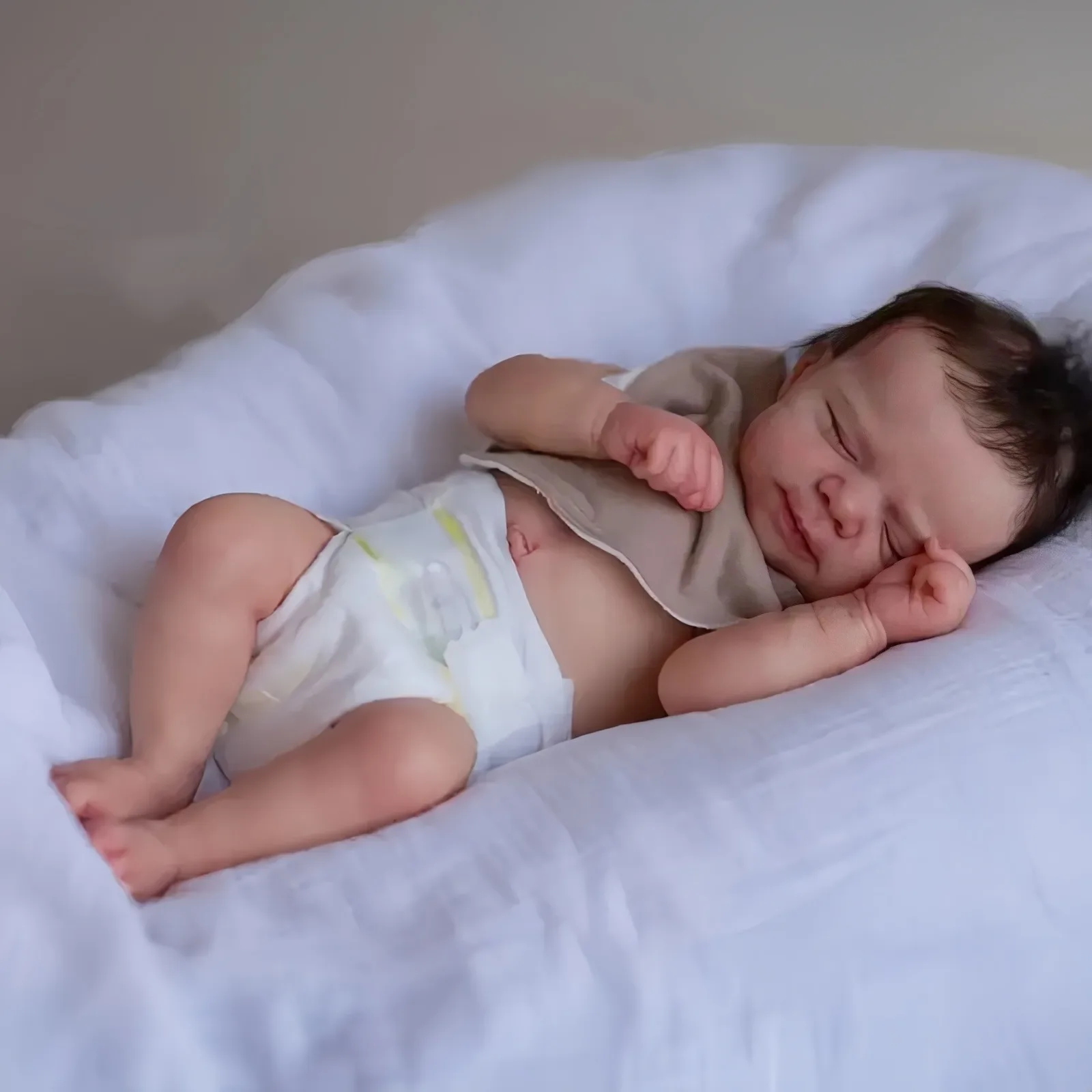 Muñeca Rebirth Prepintada De 19 Pulgadas, Juguete Para Niños