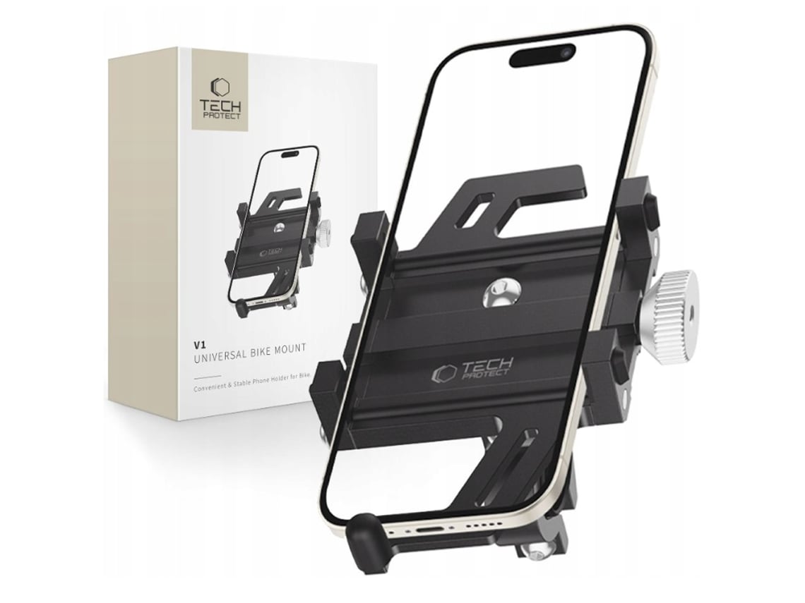 Suporte Universal para Bicicleta TECH PROTECT V1 Preto