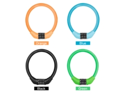 Candado Para Bicicleta Con Código De 4 Dígitos, Portátil, Antirrobo, Seguridad Para Bicicletas Y Patinetes Eléctricos.