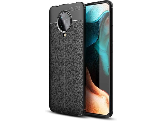 Funda Poco F2 Pro PHONESHIELD Rugged Leather Negro