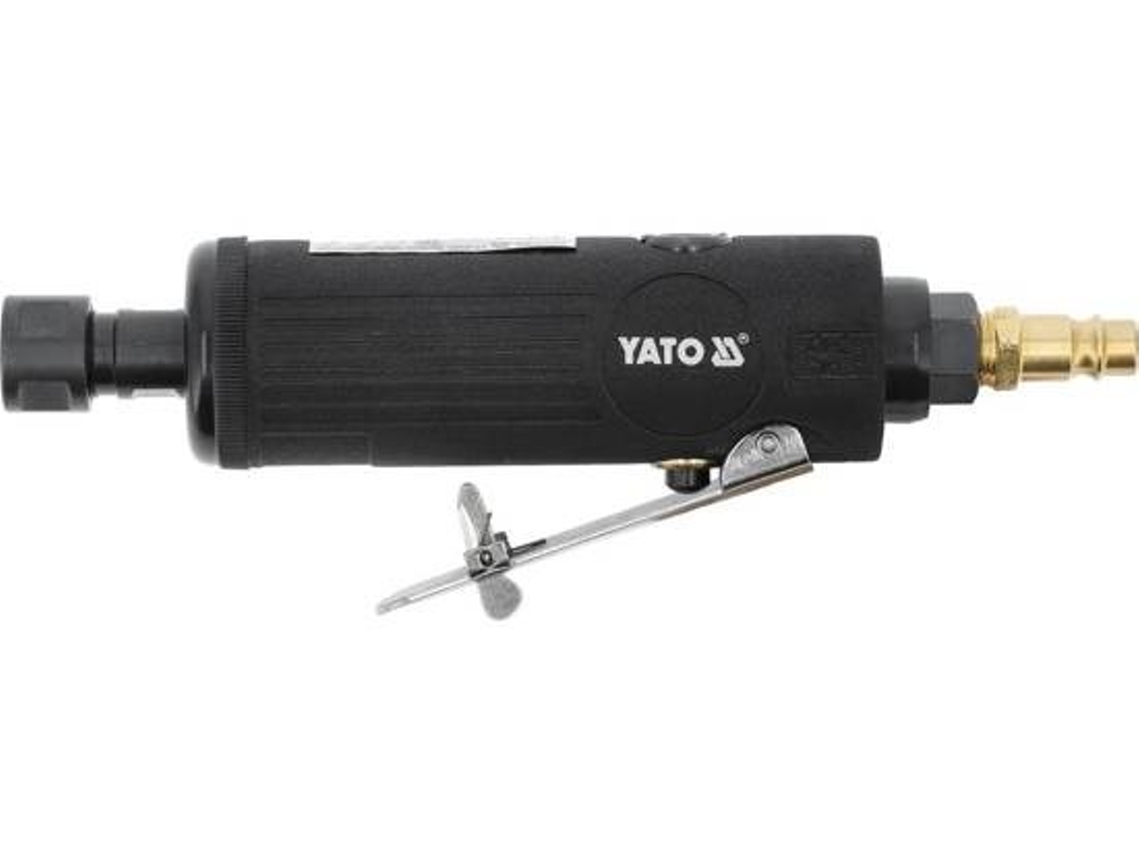 Amoladora recta/de matriz Yt 0965 20000 rpm color negro Yato
