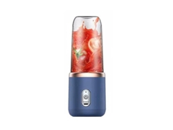 Mini Exprimidor, Taza Individual Azul - Exprimidor De Cítricos Eléctrico Portátil De 300 Ml con Carga USB para Jugo De Frutas, Limón, Orán YWEI