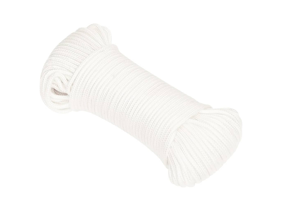 Cuerda De Barco Polipropileno Blanco Intenso 3 Mm 500 M