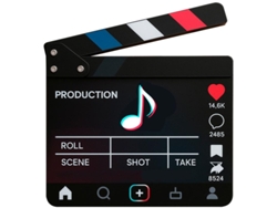 Claqueta de notas musicales 20,02 x 19,9 cm