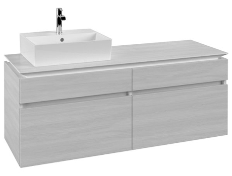 Módulo de lavabo Villeroy &amp Boch Legato B614 1400x550x500mm lavabo lado izquierdo