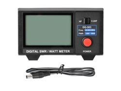 Medidor de vatios digital (LCD de 3,5", 1,6-60 MHz/125-525 MHz)