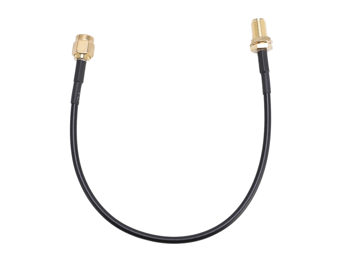 Cable de extensión coaxial RG174 de baja pérdida, con conectores SMA macho a SMA hembra.