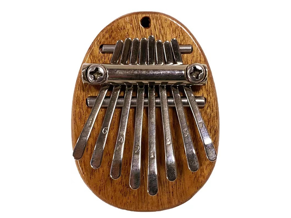 Piano de pulgar Kalimba de 8 teclas Siurn Water Drops