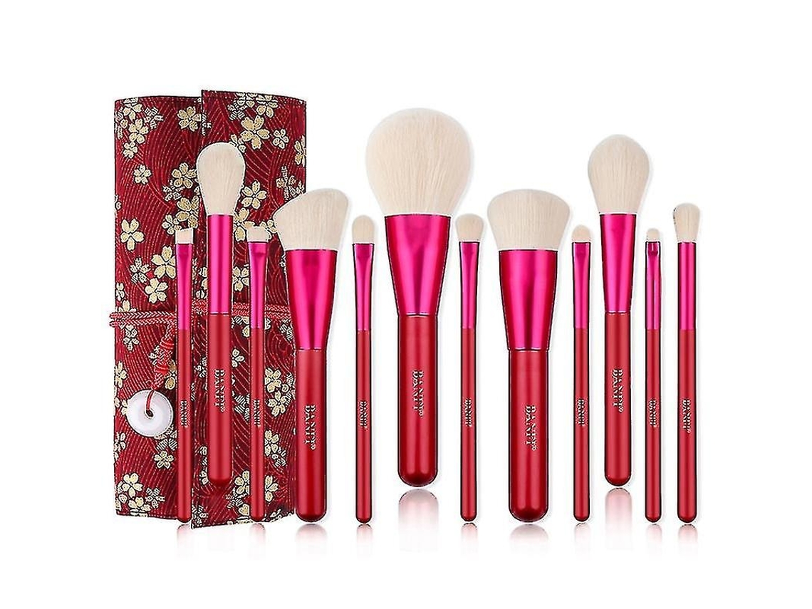 Juego de 12 pinceles de maquillaje suaves Rosewell