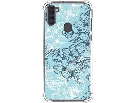 Carcasa Samsung Galaxy A11 TUMUNDOSMARTPHONE Dibujos Antigolpes Flores 03 Multicolor