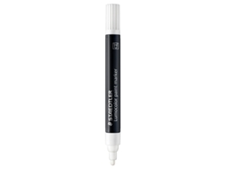 Rotulador Permanente STAEDTLER Lumocolor Branco 2,4 Mm 10 Unidades