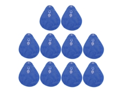 10 Pesas Para Cubierta De Piscina, Bolsa De Agua De Pvc, Lona De Invierno, Cubierta De Piscina Azul Para Suelo