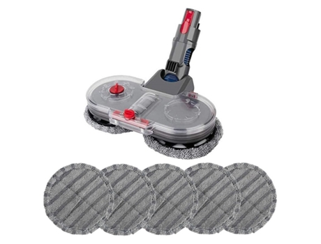 Cabezal de fregado eléctrico y paño de limpieza limpiador para Dyson V7 V8 V10 V11 piezas reemplazables con juego de tanque de agua