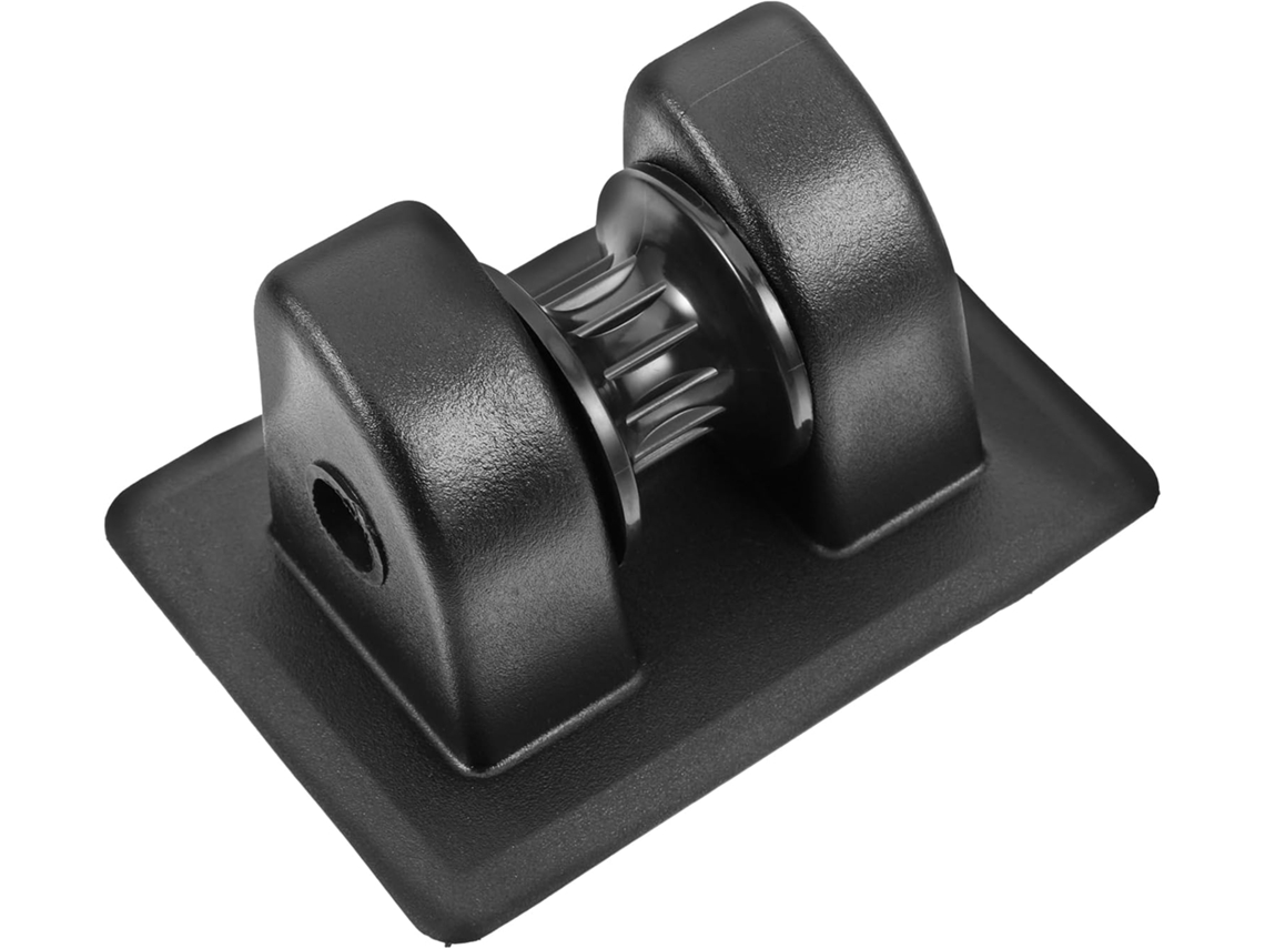 Soporte de anclaje de PVC negro para kayaks y canoas.