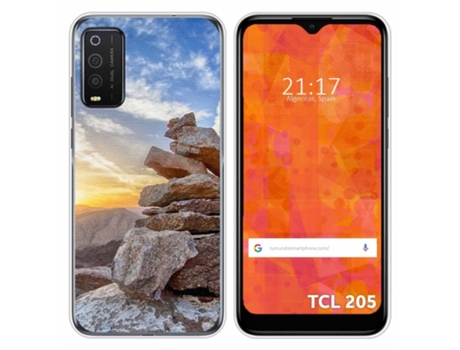 Carcasa TCL 205 TUMUNDOSMARTPHONE Dibujos Multicolor