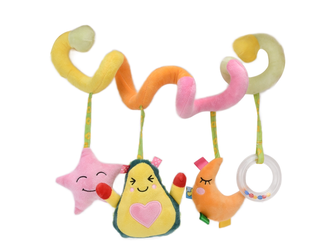 Peluche En Espiral Para Cuna, Cochecito, Asiento De Coche, Sonajero Colgante, Para Bebés De 1 Mes En Adelante.