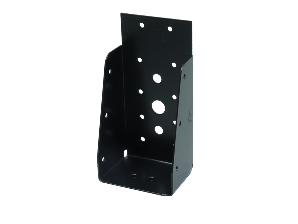 Soporte Viga Negro Sin Labio Para Vigas 7 X 14 5 Cm Por Pieza WOVAR