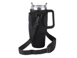Bolsa Para Transportar Botellas De Agua, Portátil, De 40 Oz, Con Asa, Bolsillo Para Teléfono, Correa Ajustable Para Acampar, Picnic, Viajes, Playa