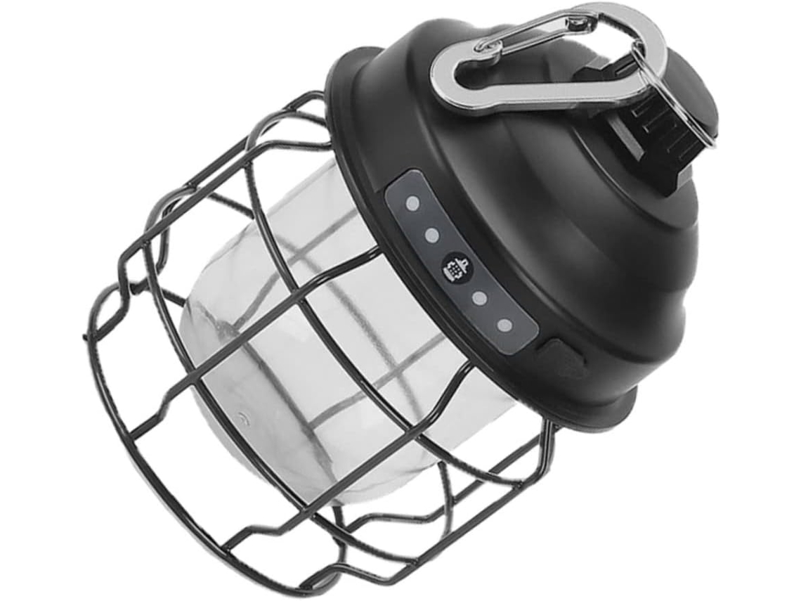 Linterna De Camping Portátil Y Recargable De Estilo Retro - Accesorio Para Campistas