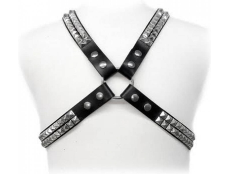 Estimulador LEATHER BODY Pirámide Stud Arnéss