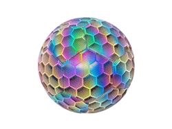 Rebe-balón De Fútbol Reflectivo De Pu Con Bomba Para Entrenamiento Y Juegos Nocturnos Deportivos