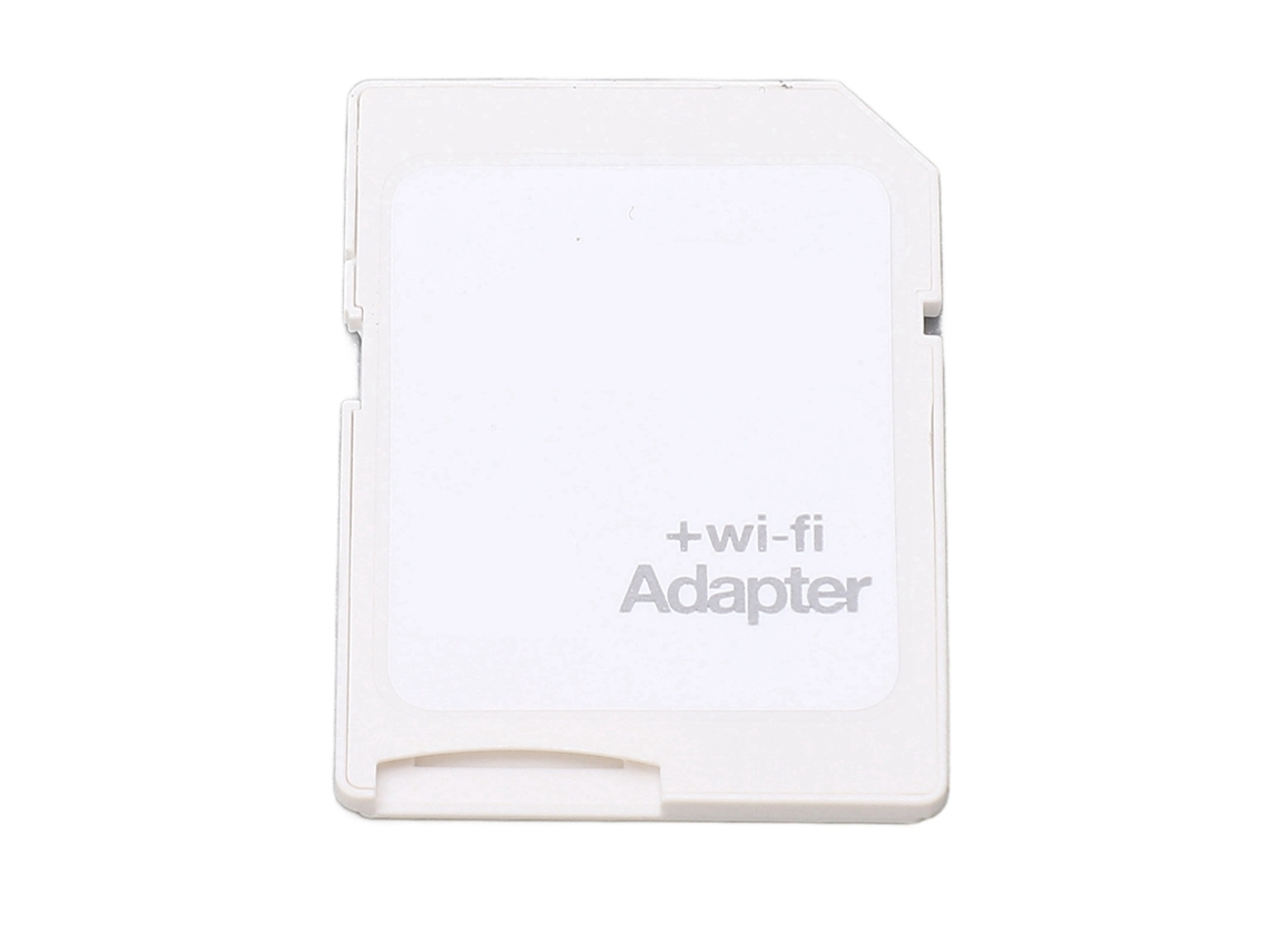 Adaptador Wi-Fi para tarjeta de memoria, transmisión inalámbrica para hasta 3 dispositivos, Plug and Play para teléfono y tableta.