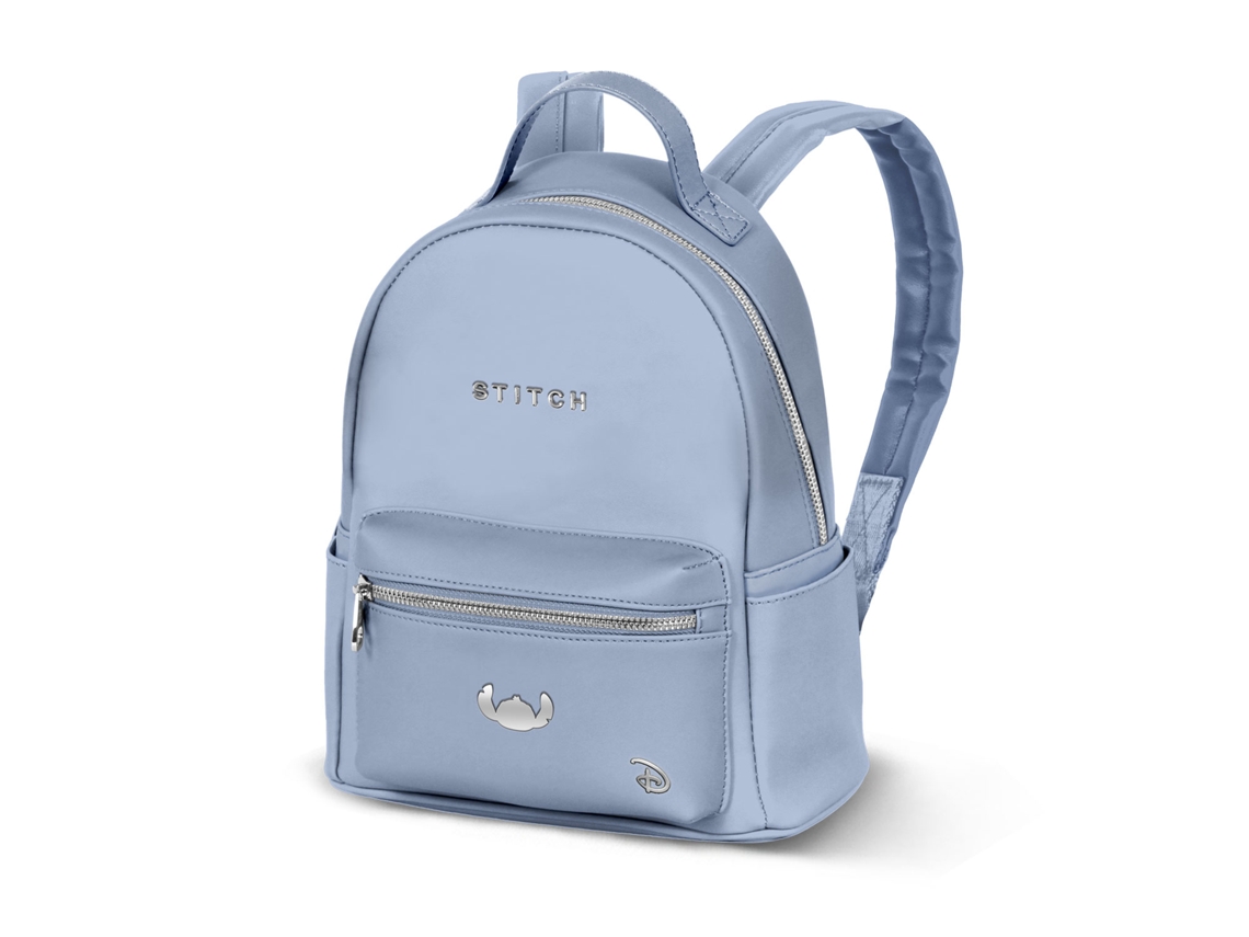 Mochila Disney Lilo Y Stitch Steel Heady, Azul Karactermania