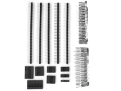 Omni-kit De Conectores Jumper De Cable 775pcs 2.54mm Macho Hembra Pin 1x1p-1x10p