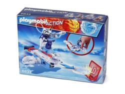 PLAYMOBIL Sports & Action: Ice Android con Launcher - 6833 (Edad Mínima: 5)