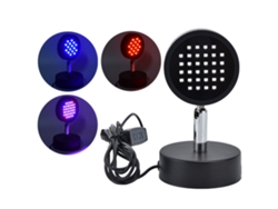 Bj-lâmpada De Terapia Com Luz Vermelha Led Ajustável 3 Cores Portátil Para Cuidado Da Pele Facial Usb