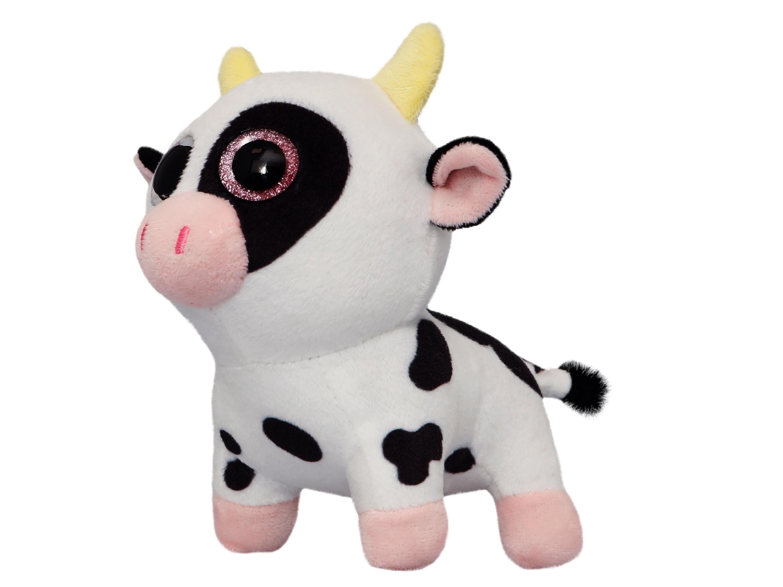 Peluche WILD PLANET Vaca (10x12x17cm - Poliéster)