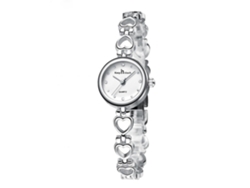 Reloj De Mujer De Acero Inoxidable Con Diseño De Pulsera Sencillo Cmk Alloy Quartz Gold