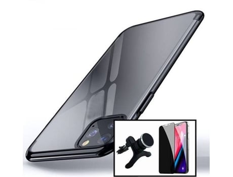 Carcasa + Protector + Soporte iphone 13 Mini PHONECARE SlimArmor Negro 85598