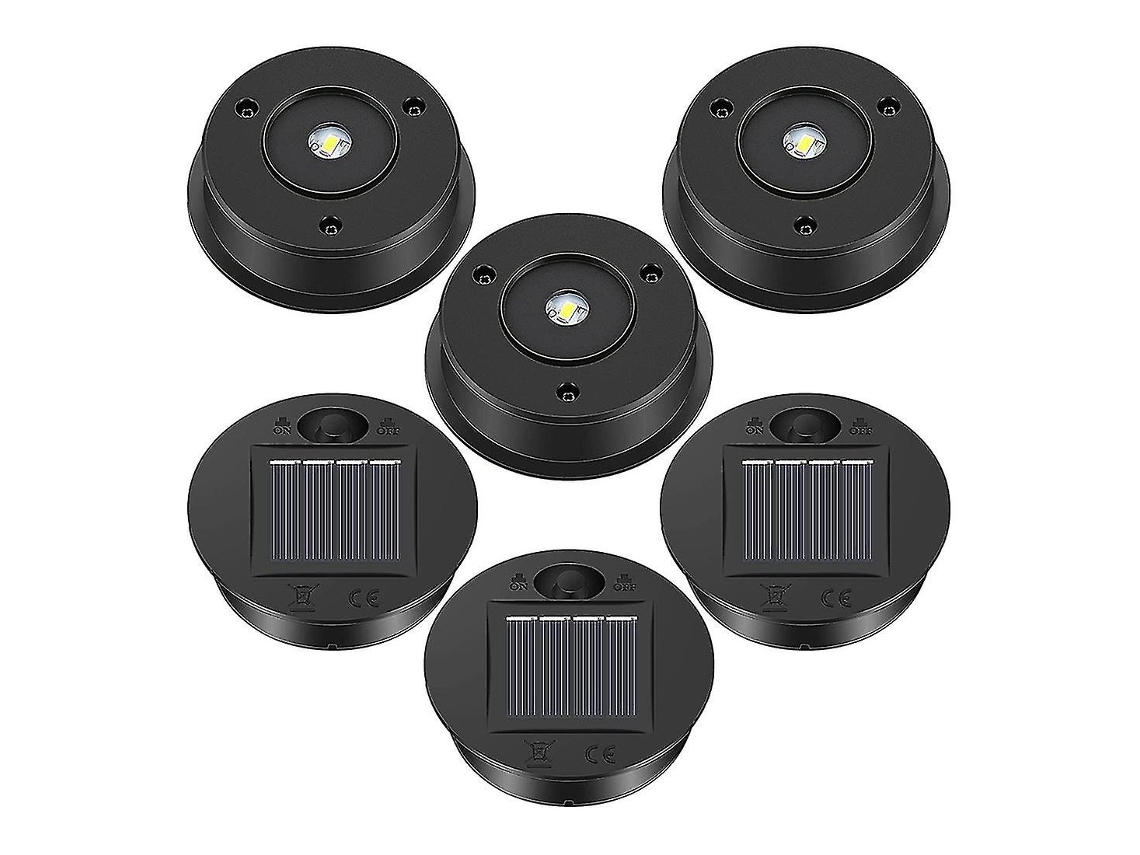 Omni-6 Peças De Tampa De Substituição Para Lâmpadas Solares Led Painel Solar Tampa Para Lâmpadas Suspensas Exteriores Como Se Muestra