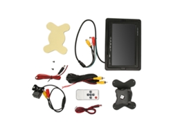 Monitor Retrovisor Para Coche Tft Lcd De 7 Pulgadas Con Visión Nocturna Y Control Remoto, Ip69