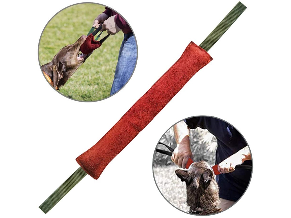 Juguete de cuero para masticar para perros - Juguetes para masticar y entrenar