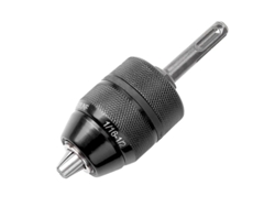 Mandril De Taladro Sin Llave 2-13mm De Acero Carbono Con Adaptador Sds 6.35mm Para Taladro De Impacto 1050w+