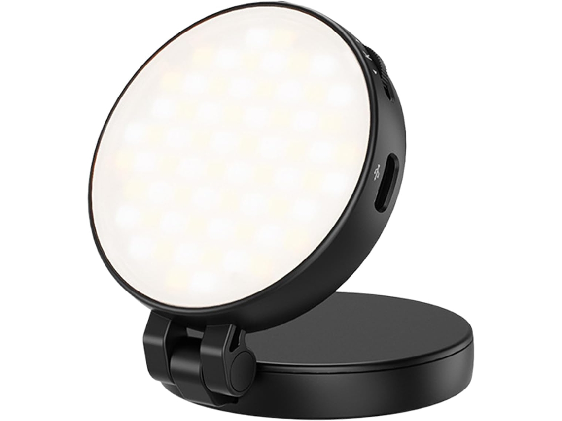 Luz Led Plegable Y Portátil Para Selfies Con Soporte Magnético.