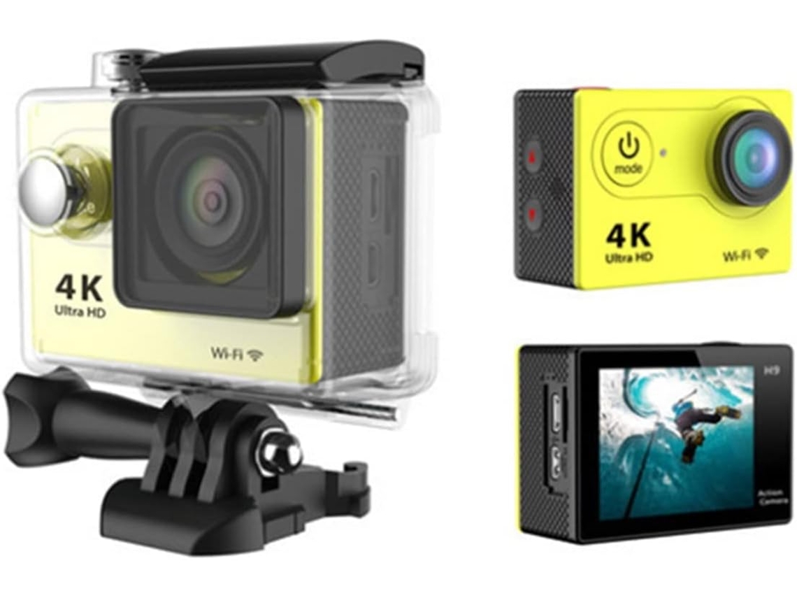 Cámara De Acción Subacuática Ultra Hd H9r Wifi De 12 Mp, Pantalla Lcd De 2 Pulgadas, Resistente Al Agua Hasta 30 M, Control Remoto 170d